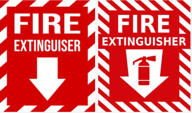 Fire Extinguisher Signs